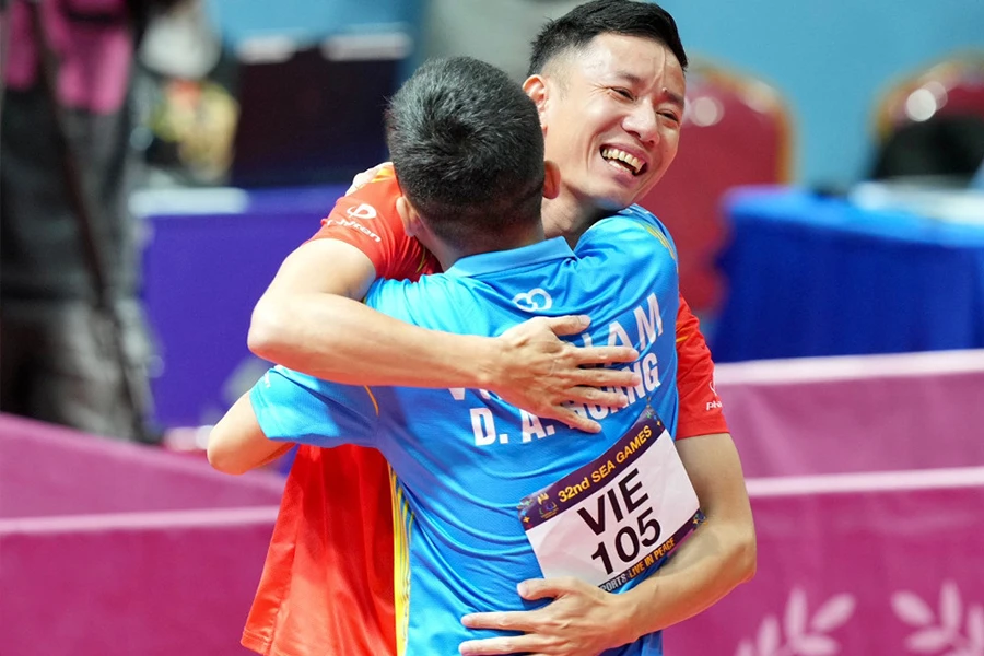 HLV Đinh Quang Linh. Ảnh: Nhân vật cung cấp