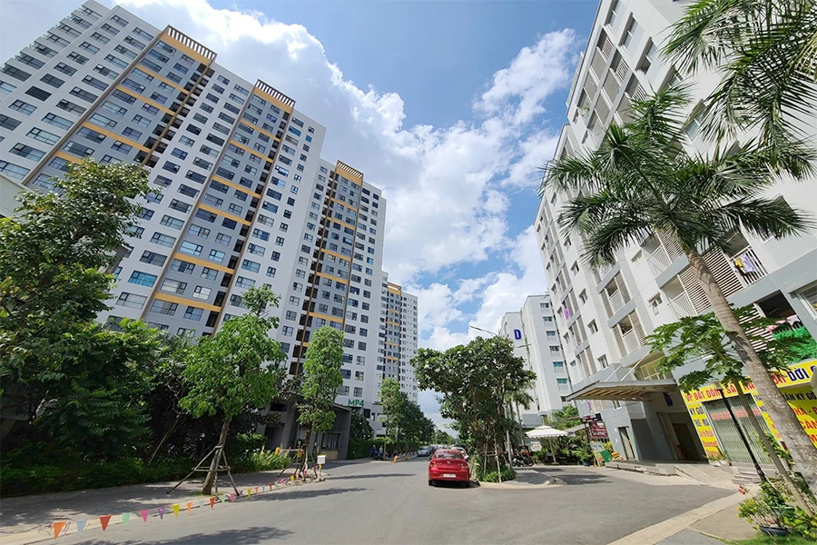 Phân khúc nhà ở xã hội, nhà ở cho công nhân đang được đặc biệt quan tâm. Trong ảnh: Một dự án nhà ở xã hội tại TP.HCM. Ảnh: KIÊN CƯỜNG