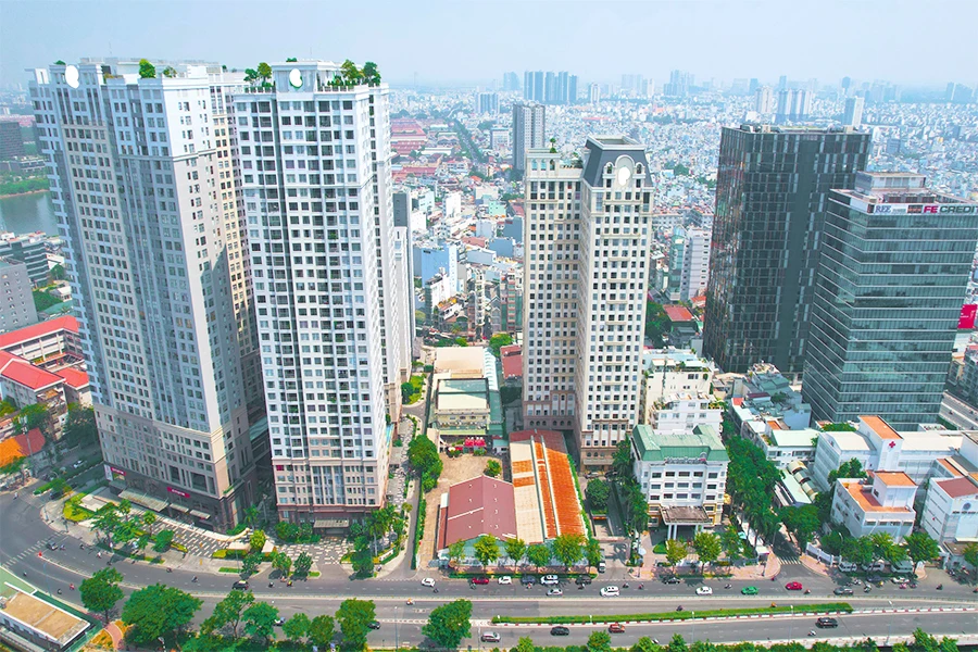 Thị trường bất động sản từ nay đến cuối năm được đánh giá là có nhiều triển vọng phục hồi. Ảnh minh họa: Q.HUY