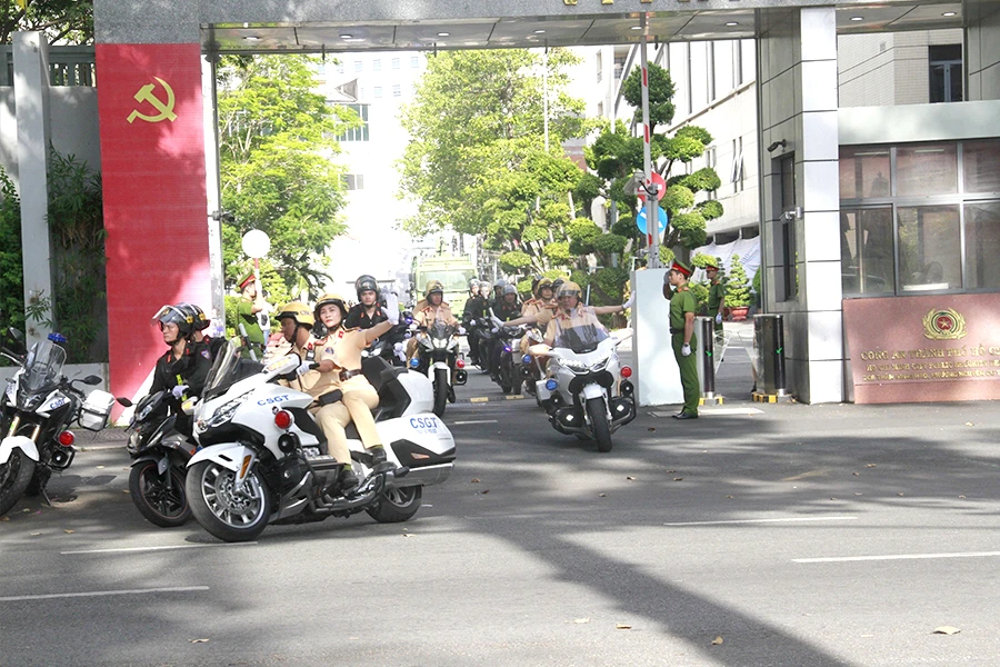 trấn áp tội phạm