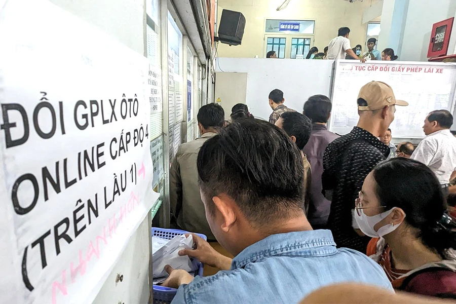 trừ điểm bằng lái