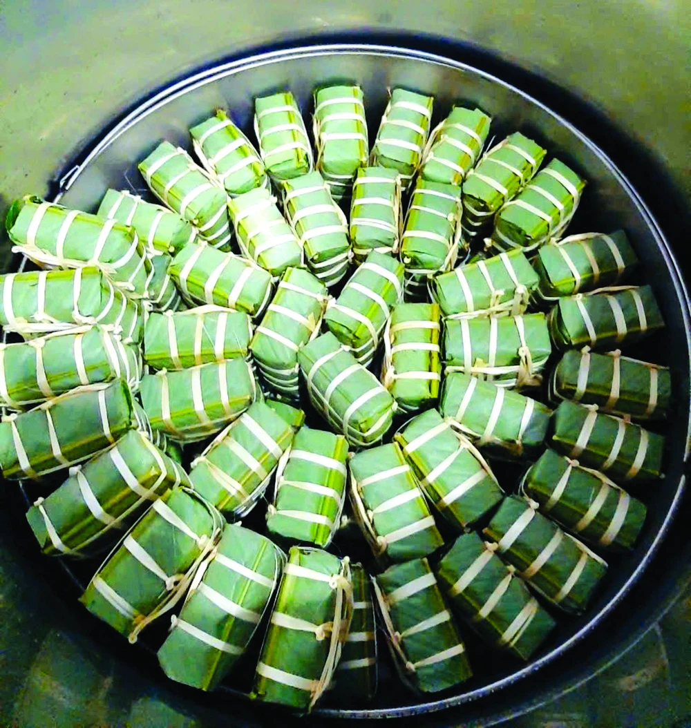 bánh chưng xuất khẩu