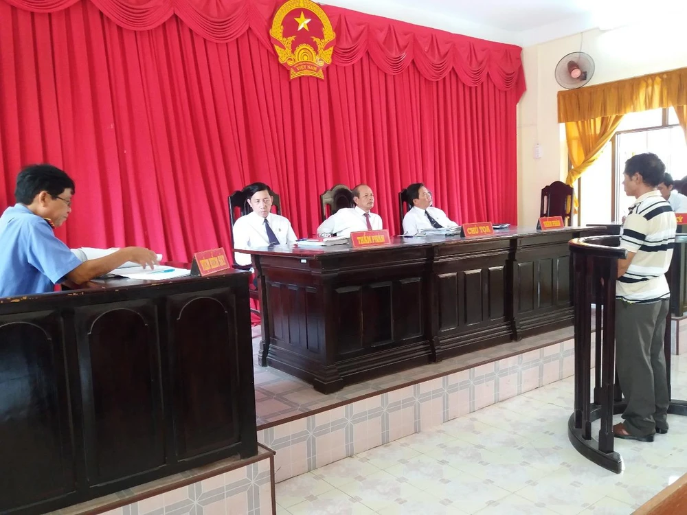 Bị cáo Phạm Đình Sỹ liên tục kêu oan tại phiên tòa phúc thẩm ngày 5-9