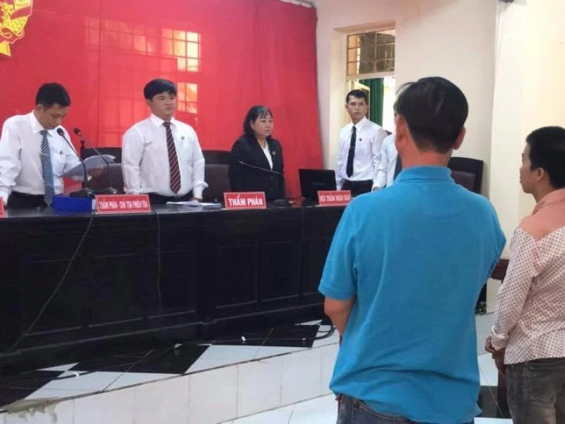 Tại các phiên sở thẩm, bị cáo Sơn liên tục kêu oan. N.Đ