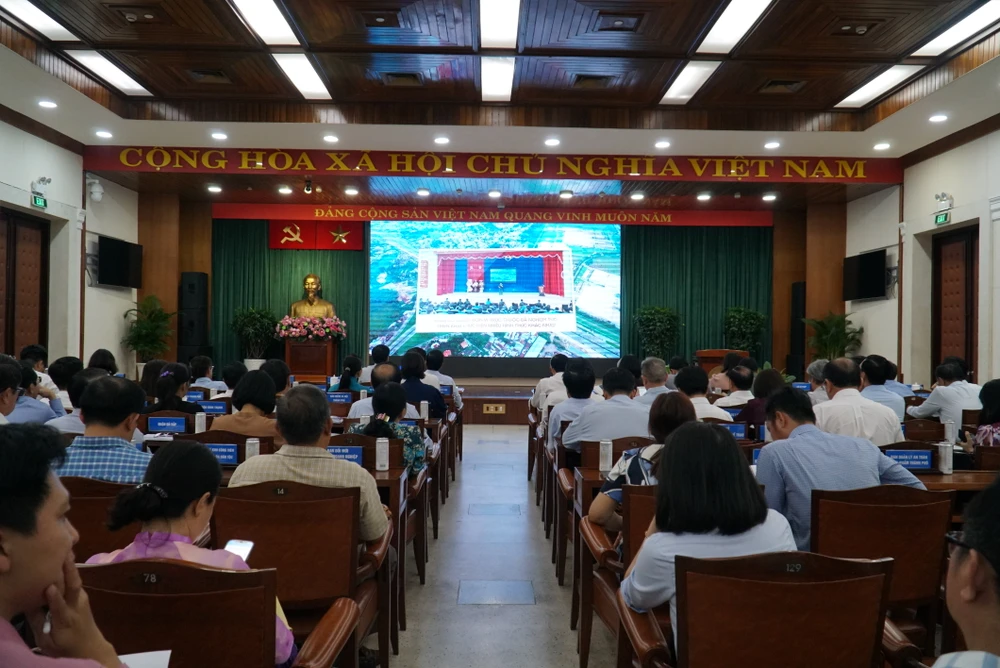 Toàn cảnh hội nghị. Ảnh: BP