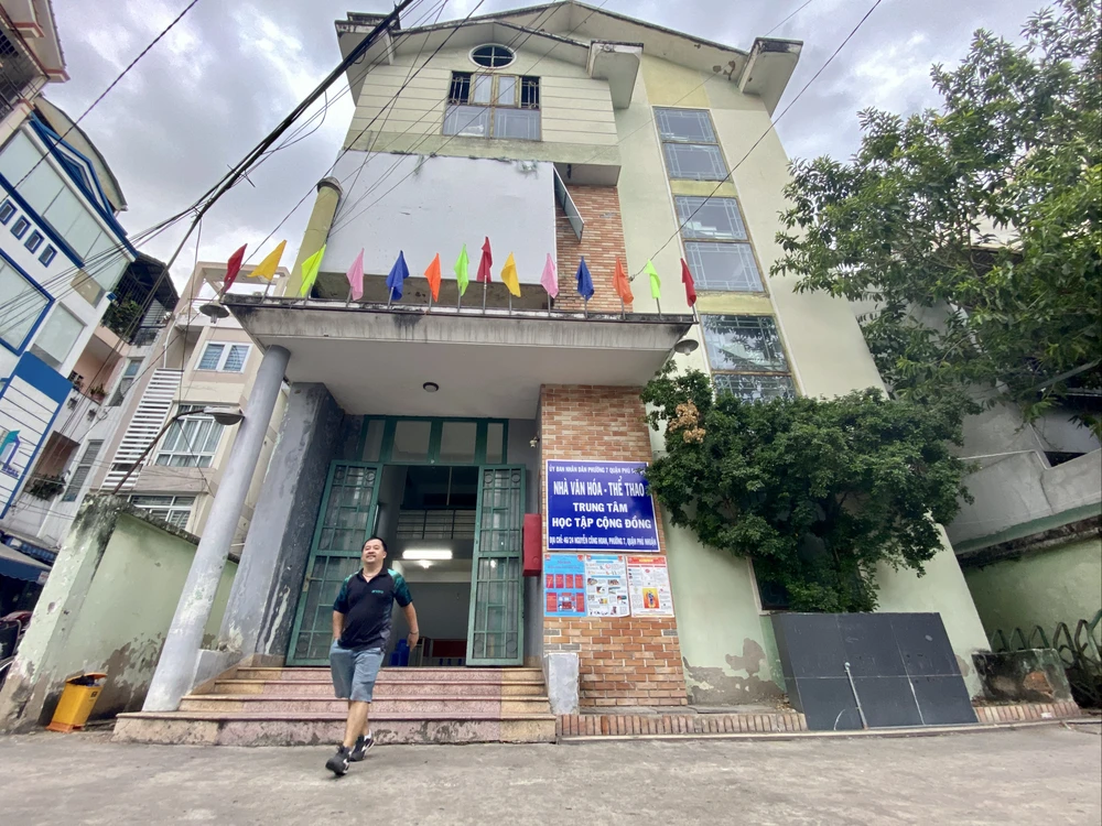 Hiện quận Phú Nhuận có một Trung tâm văn hóa - thể thao tại phường 7. Ảnh: BẢO PHƯƠNG