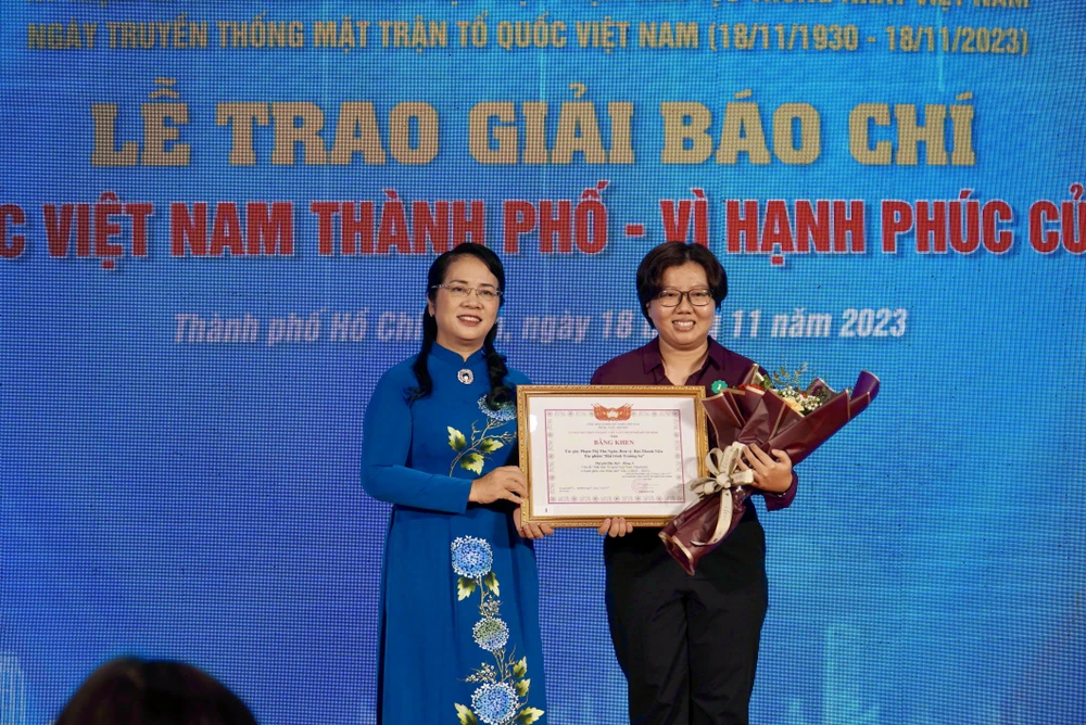 giải báo chí “MTTQ Việt Nam TP - Vì hạnh phúc của nhân dân” lần 2