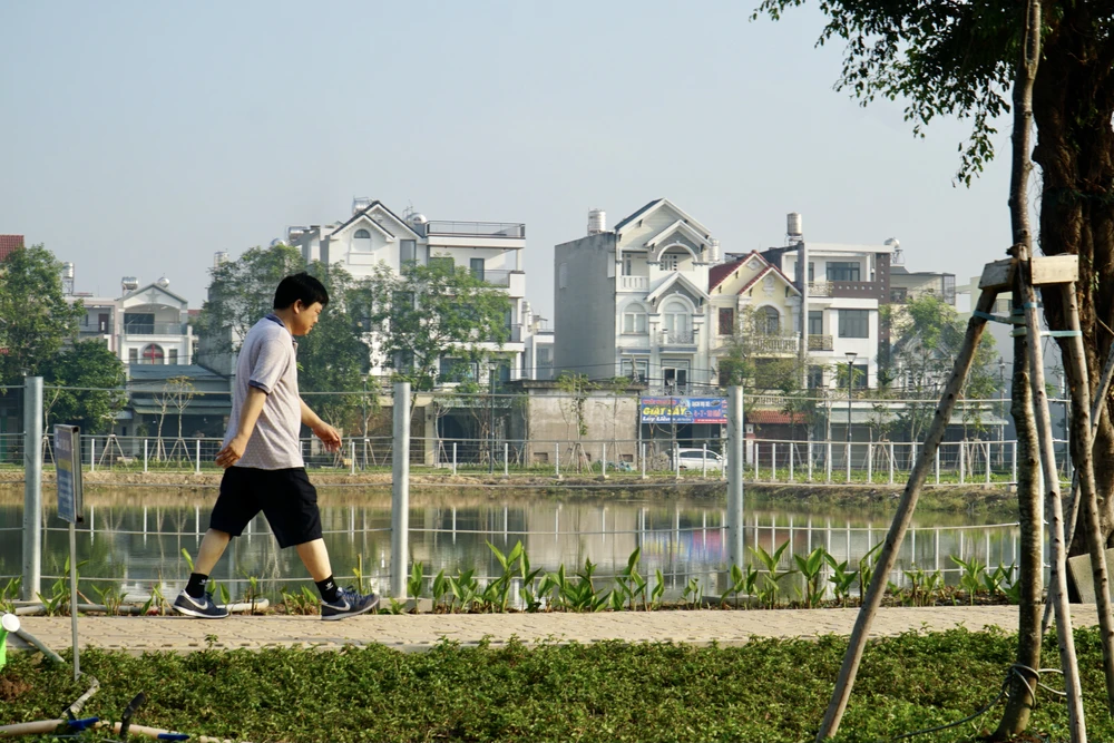 công viên trung tâm Khu dân cư Vĩnh Lộc