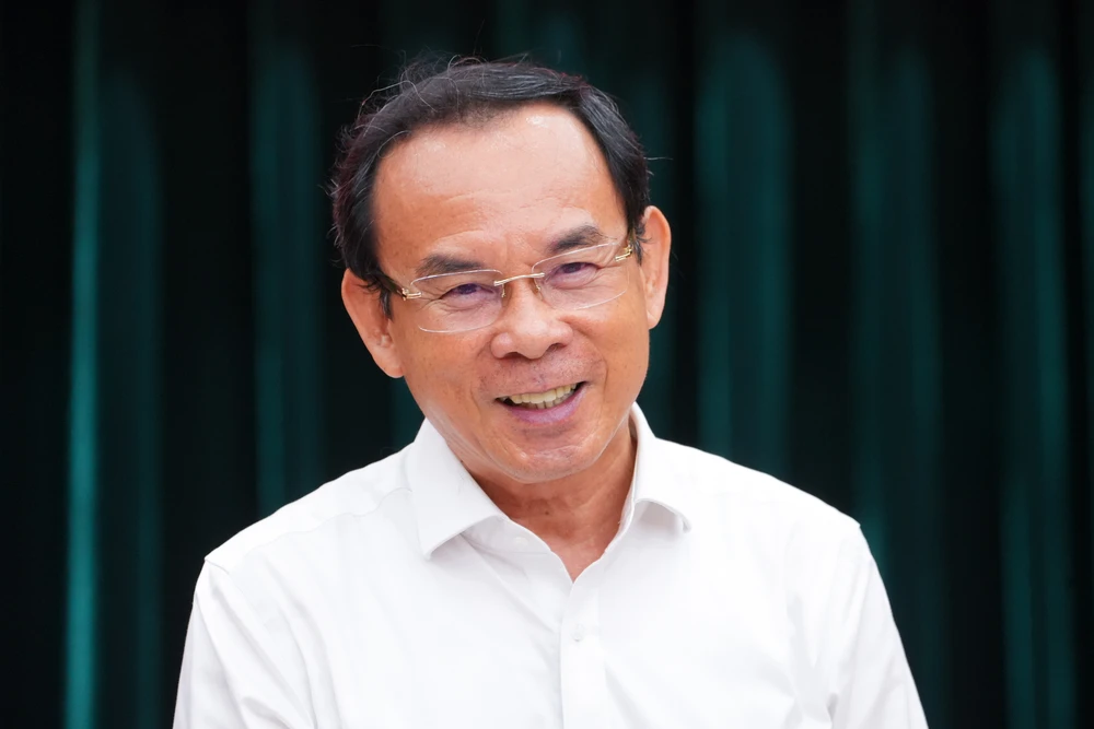 Bí thư Nguyễn Văn Nên gặp gỡ Đoàn đại biểu TP.HCM dự Đại hội đại biểu toàn quốc MTTQ Việt Nam