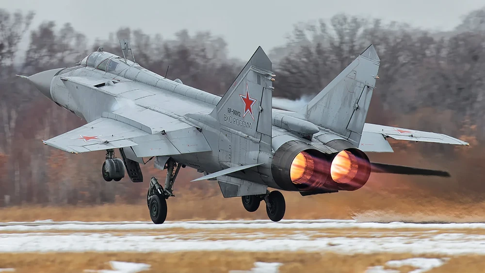 Tiêm kích MiG-31 của quân đội Nga. Ảnh: THE DRIVE