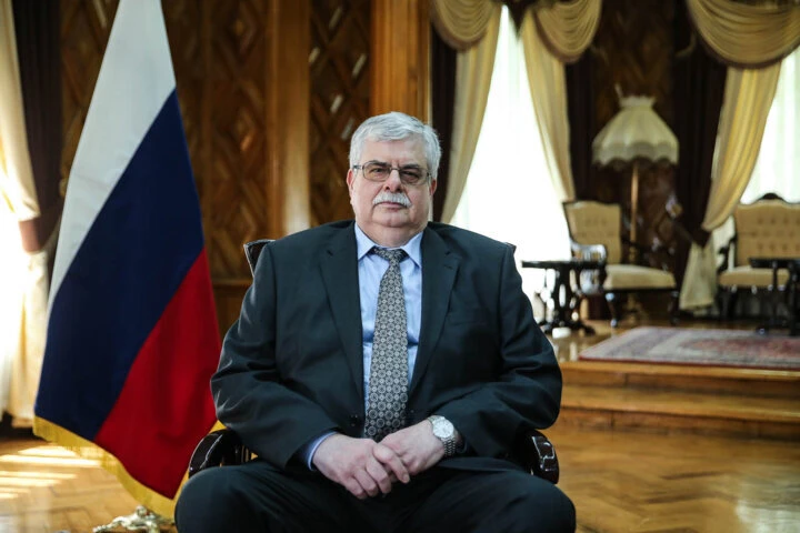 Ông Alexey Dedov - Đại sứ Nga tại thủ đô Tehran (Iran). Ảnh: THE TEHRAN TIMES Ông Alexey Dedov - Đại sứ Nga tại thủ đô Tehran (Iran). Ảnh: THE TEHRAN TIMES