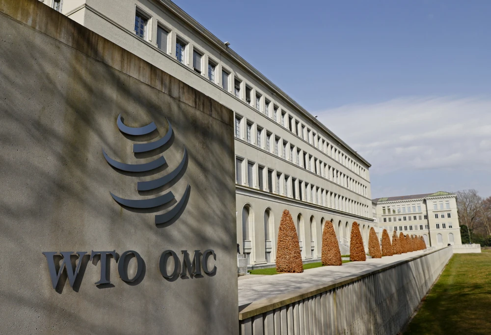Trụ sở Tổ chức Thương mại Thế giới (WTO) tại Geneva (Thụy Sĩ). Ảnh: REUTERS