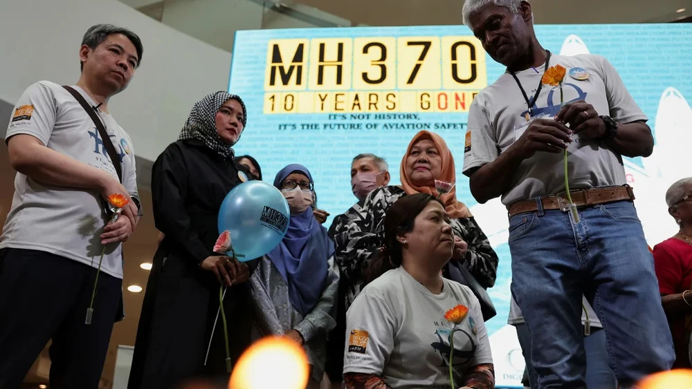 10 năm MH370 biến mất: Gia đình các nạn nhân vẫn chờ câu trả lời