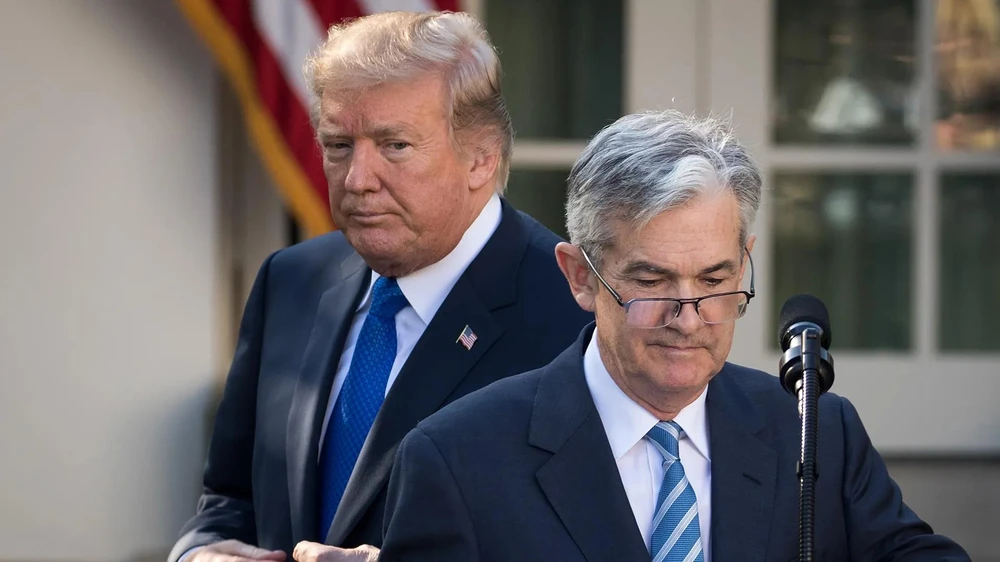 Tổng thống Trump, Cục Dự trữ Liên bang, Mỹ, Powell, chủ tịch Fed, lãi suất.jpg