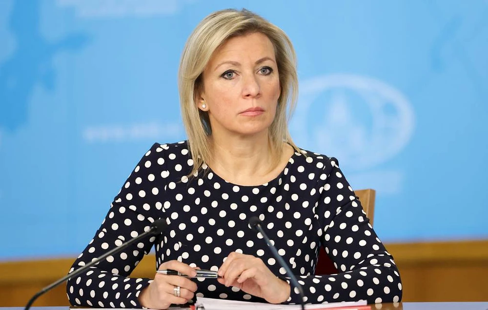 thỏa thuận hòa bình, Nga, Ukraine, người phát ngôn Bộ Ngoại giao, Zakharova điện đàm trump-putin.jpg