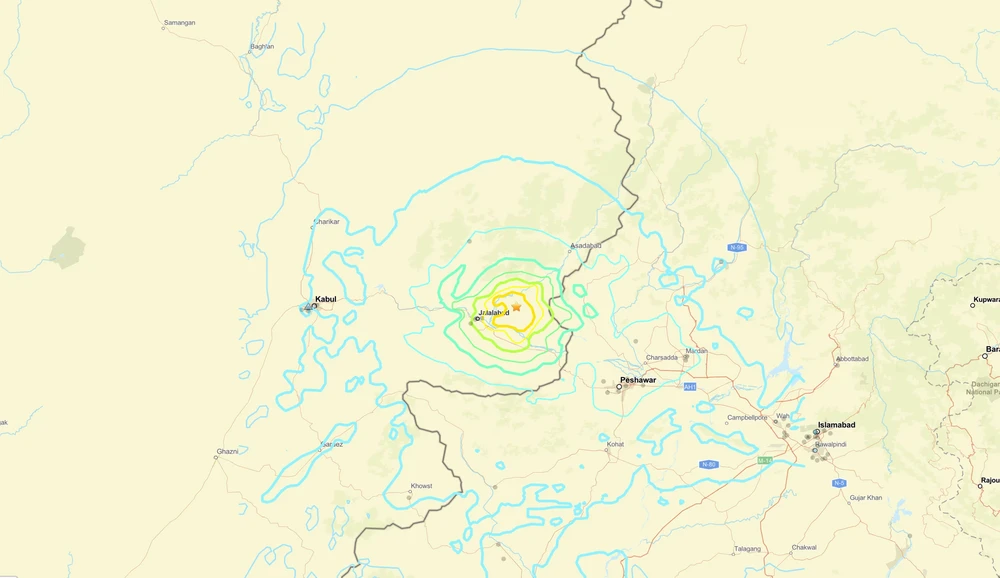 trận động đất, động đất kinh hoàng, Afghanistan, người thiệt mạng 2.png