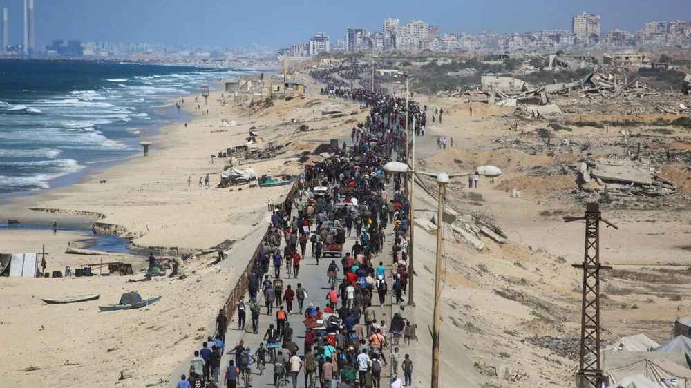 Đường về nhà của người dân Gaza