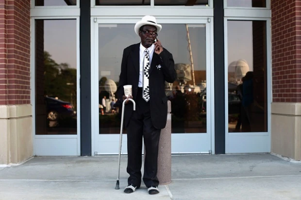 Chùm ảnh đám tang Michael Brown: Gợi nỗi đau 'phân biệt chủng tộc' nước Mỹ ảnh 4