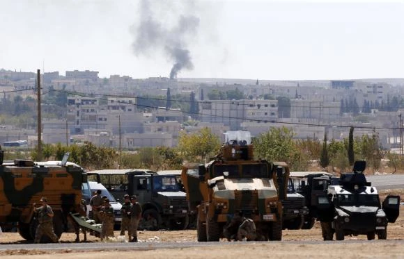 IS 'vượt không kích' của phương tây, áp sát biên giới Thổ Nhĩ Kỳ ảnh 2