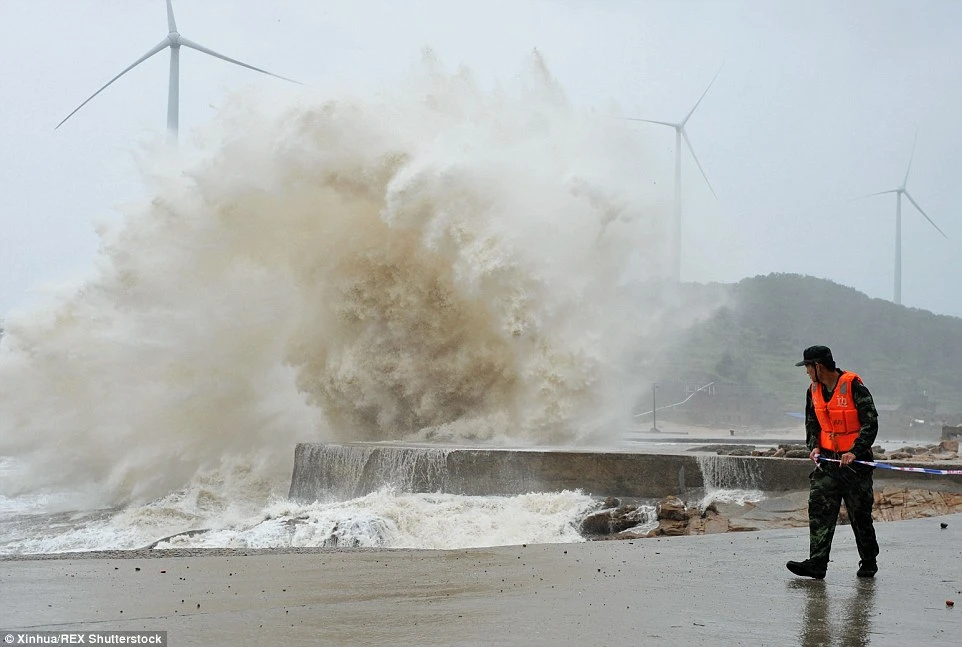 Chùm ảnh bão Soudelor tàn phá miền Đông Trung Quốc ảnh 3
