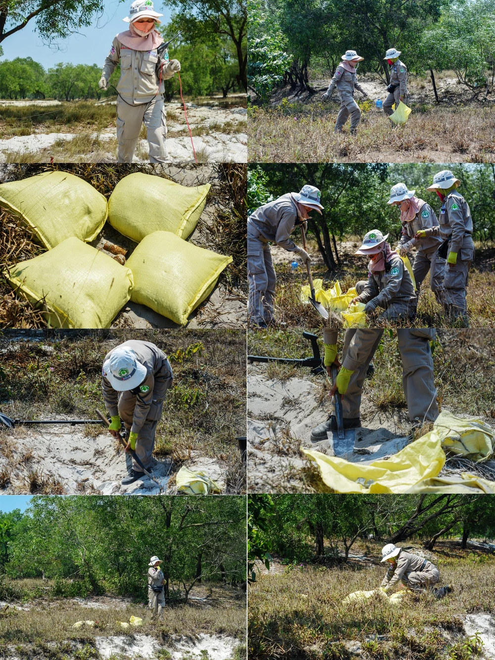 Đội nữ rà phá bom, mìn vùng ‘đất lửa’ Quảng Trị ảnh 5