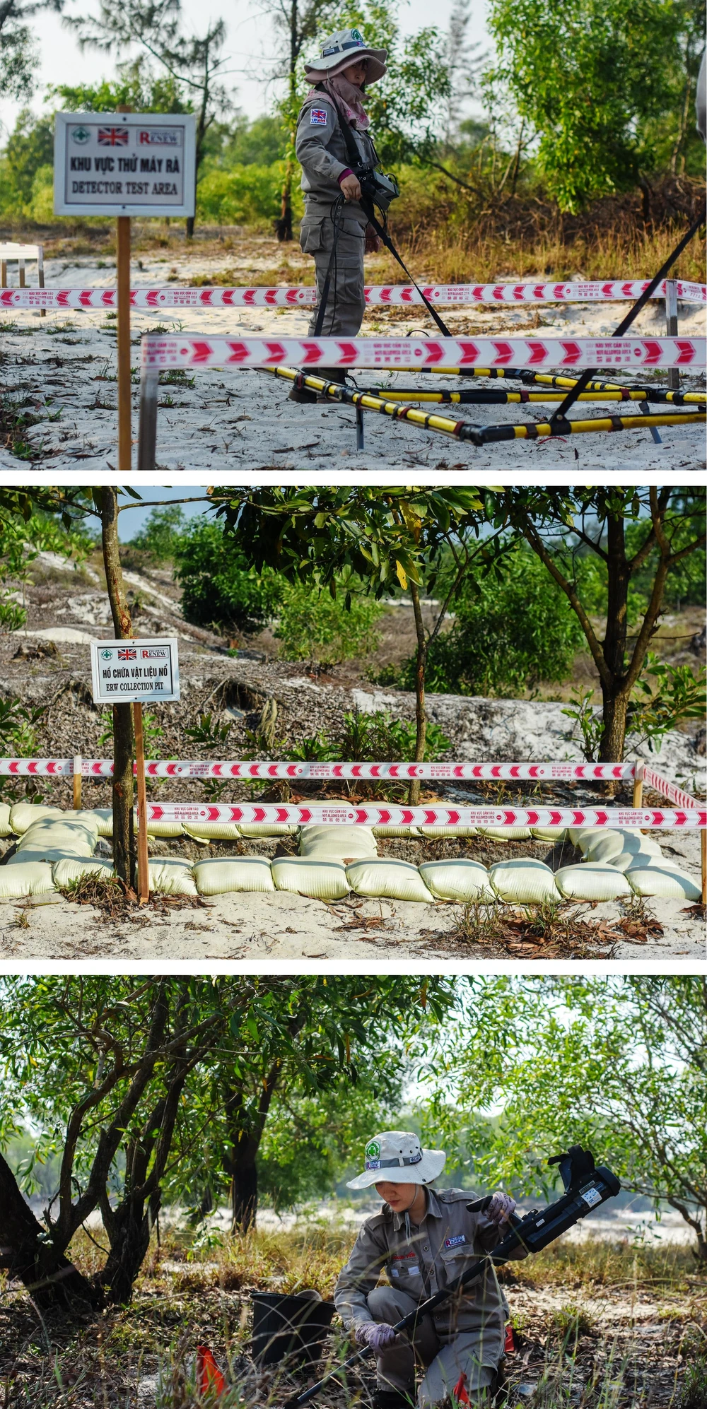 Đội nữ rà phá bom, mìn vùng ‘đất lửa’ Quảng Trị ảnh 10