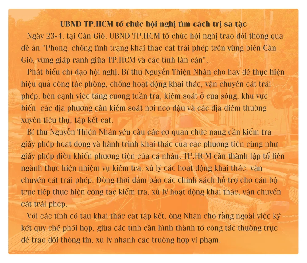 Sa tặc hoành hành trên biển Cần Giờ ảnh 9