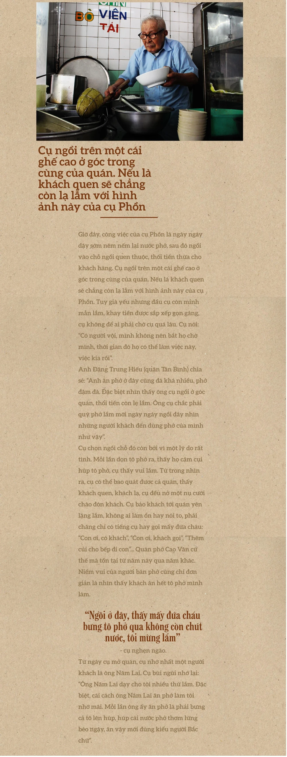 70 năm, một quán phở, một cuộc đời ảnh 6