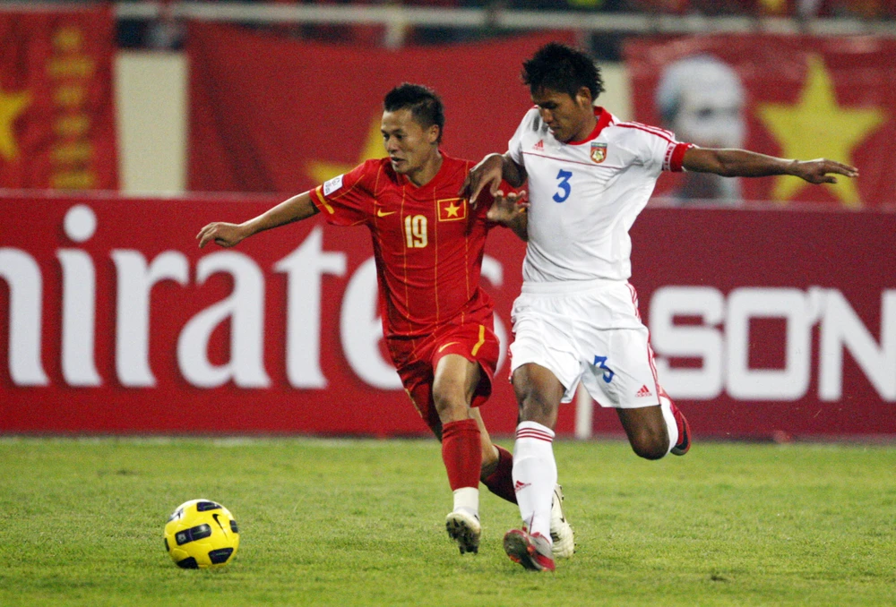 Thành Lương luôn thi đấu hết mình và hiệu quả trên sân bóng