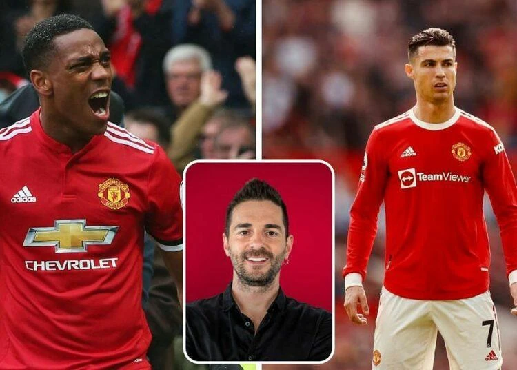 Jofre nhìn nhận Martial phù hợp trong cách đá của MU hơn so với Ronaldo. Ảnh: CGI.