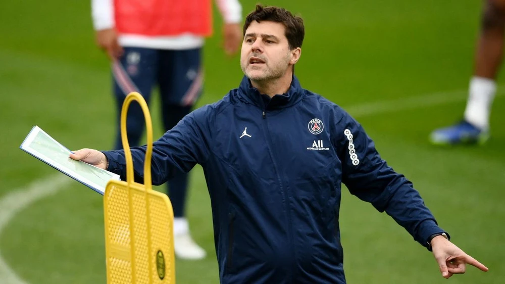 Nhà cầm quân người Argentina còn một năm hợp đồng với PSG. Ảnh: CGI.