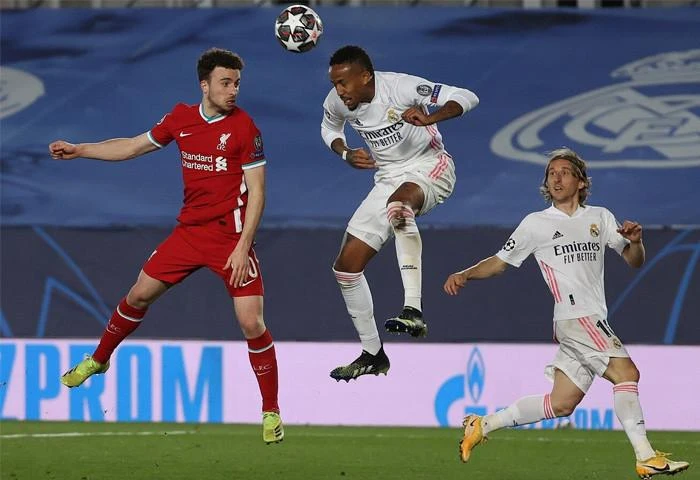 Real Madrid vẫn còn một trận đấu chung kết Champions League với Liverpool. Ảnh: CGI.