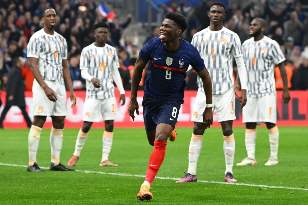 Aurelien Tchouameni sẽ đầu quân cho đội bóng lớn Tây Ban Nha. Ảnh: CGI.