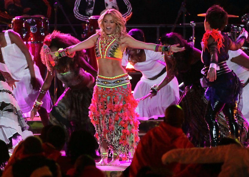 Nữ ca sĩ nhạc pop Shakira nổi tiếng người Colombia từng bị trúng tiếng sét ái tình với trung vệ Pique. Ảnh: CGI.