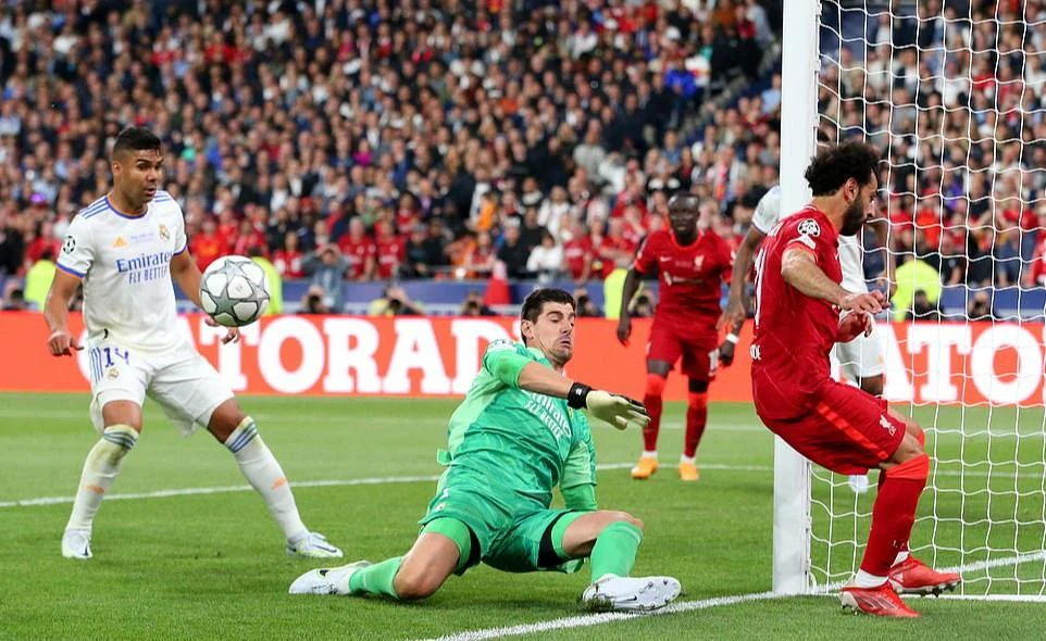 Salah rất muốn trả thù Real Madrid nhưng lần thứ hai vẫn ôm hận. Ảnh: CGI.