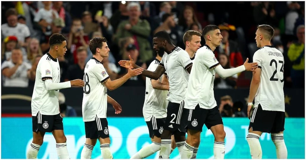 Tuyển Đức ghi bàn trước ở phút 50 do công Hofmann. Ảnh: CGI.