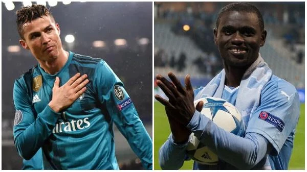 Tiền vệ người Ghana cảm kích nghĩa cử đẹp của Ronaldo. Ảnh: CGI.