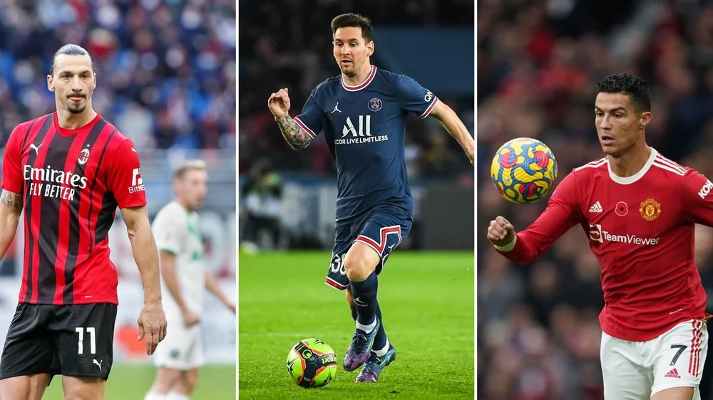 Zlatan Ibrahimovic tự đặt Messi lên cao hơn Ronaldo theo quan điểm cá nhân của anh. Ảnh: CGI.