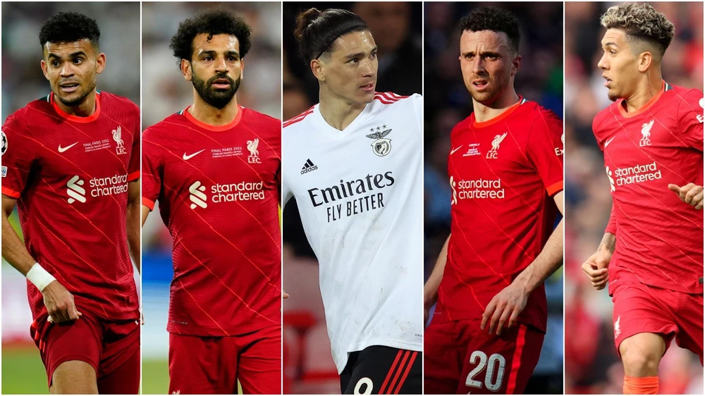 Tân binh người Uruguay có nhiều cơ hội tỏa sáng trong dàn sao của Liverpool. Ảnh: CGI.