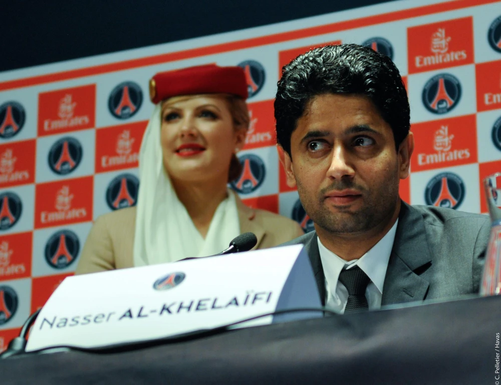 Ông chủ Al Khelaifi với chiến dịch "bàn tay sắt". Ảnh: CGI.