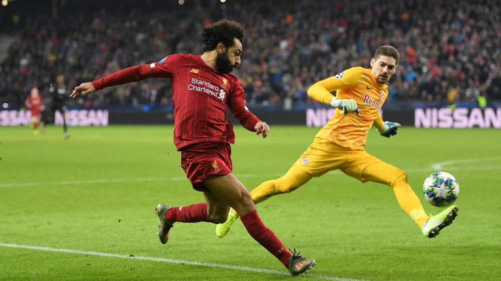 Với 23 bàn cho Liverpool ở mùa giải này, Salah đồng vua phá lưới với Son Heung-min của đội Tottenham. Ảnh: CGI.