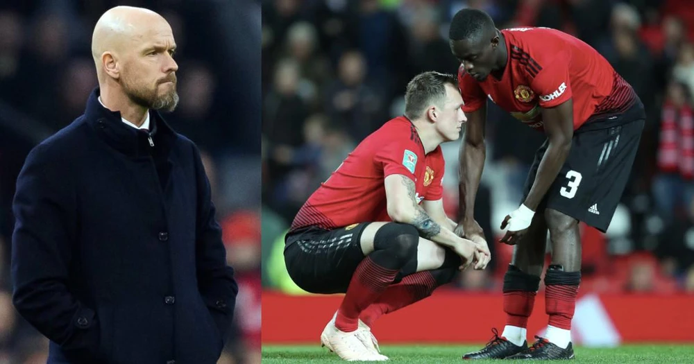 HLV Ten Hag muốn thay đổi nhiều ở hàng phòng ngự để tạo sự yên tâm cho tuyến trên. Ảnh: CGI.