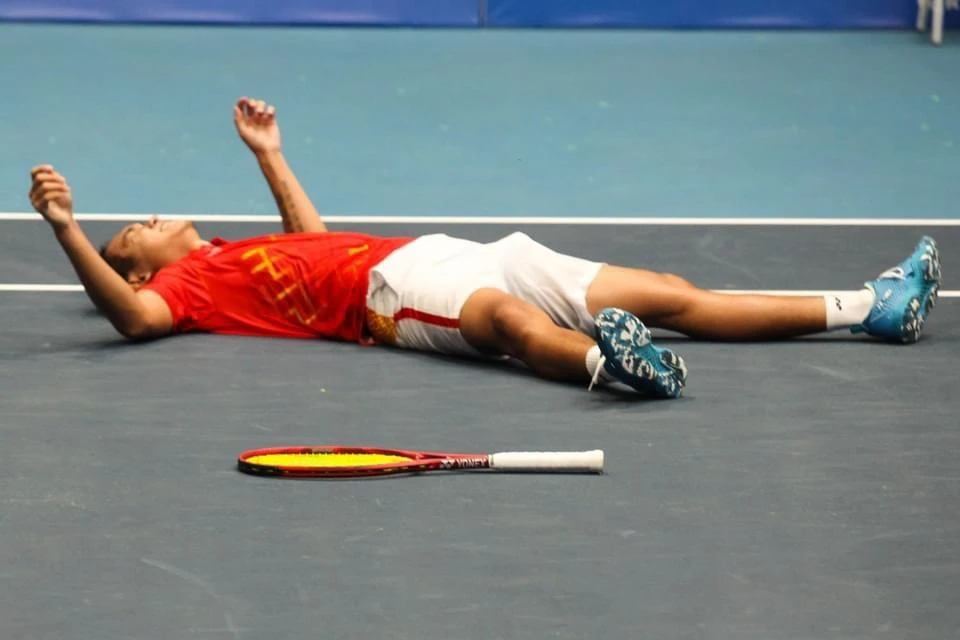 Giang từng ao ước trở thành tay vợt số 1 Việt Nam nhưng giấc mơ chưa thành.