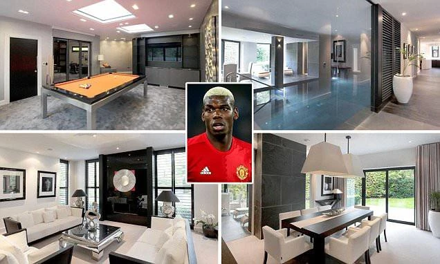 Ngôi nhà có năm phòng ngủ và nội thất sang trọng của Pogba sẽ chuyển nhượng cho Haaland. Ảnh: CGI. Ngôi nhà có năm phòng ngủ và nội thất sang trọng của Pogba sẽ chuyển nhượng cho Haaland. Ảnh: CGI.