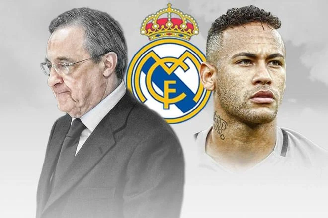 Chủ tịch CLB Real Madrid từng muốn có Neymar trong đội hình. Ảnh: CGI.
