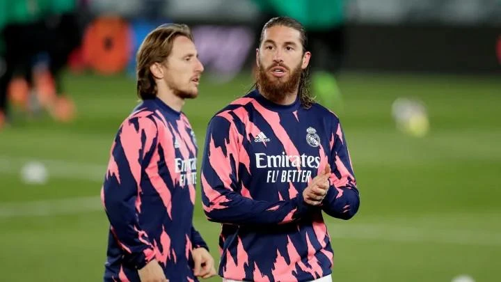 Modric và trung vệ Ramos vẫn trò chuyện với nhau hàng ngày. Ảnh: CGI.