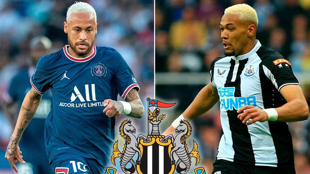 Joelinton rất thần tượng Neymar và mong sát cánh với tuyển thủ Brazil trong màu áo Newcastle. Ảnh: CGI. Joelinton rất thần tượng Neymar và mong sát cánh với tuyển thủ Brazil trong màu áo Newcastle. Ảnh: CGI.