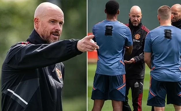 Tân HLV Ten Hag thiết lập lại trật tự ở Man United. Ảnh: CGI.
