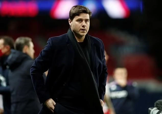 HLV Pochettino bị sa thải sau hơn một năm gắn bó với PSG. Ảnh: CGI.