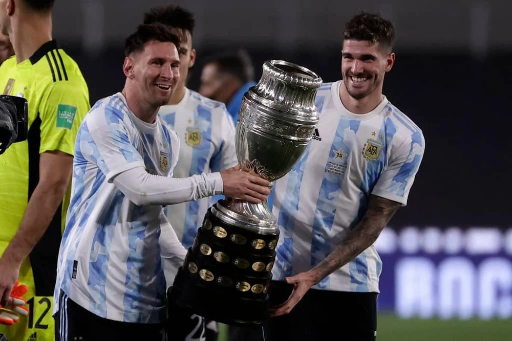 Messi sẽ chơi kỳ World Cup cuối cùng cho đội tuyển Argentina với khao khát một lần trên đỉnh thế giới. Ảnh: CGI.